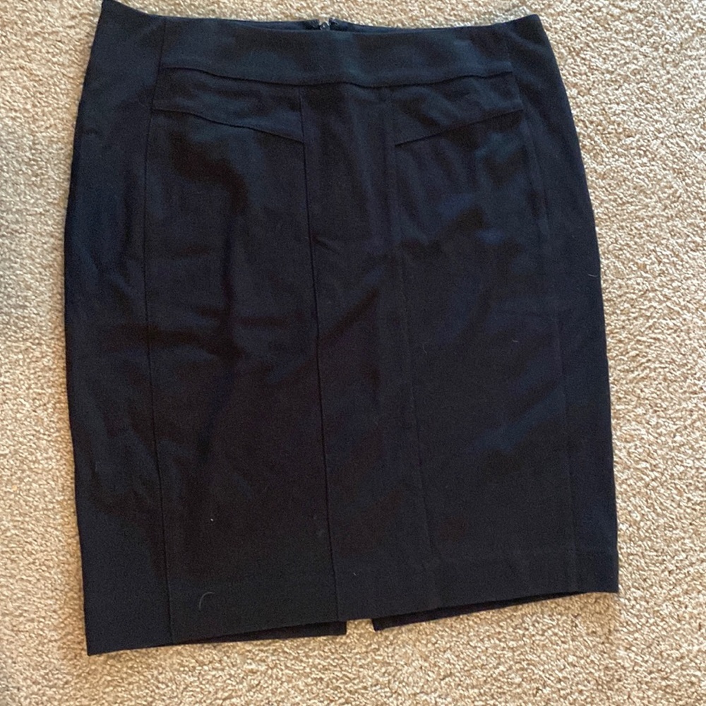 Cabi black pencil skirt